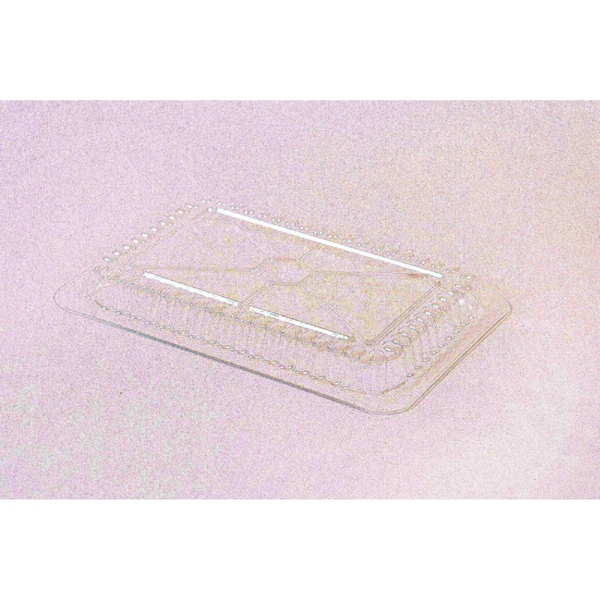 2 1/4 Lb Plastic Dome Lid, PK500